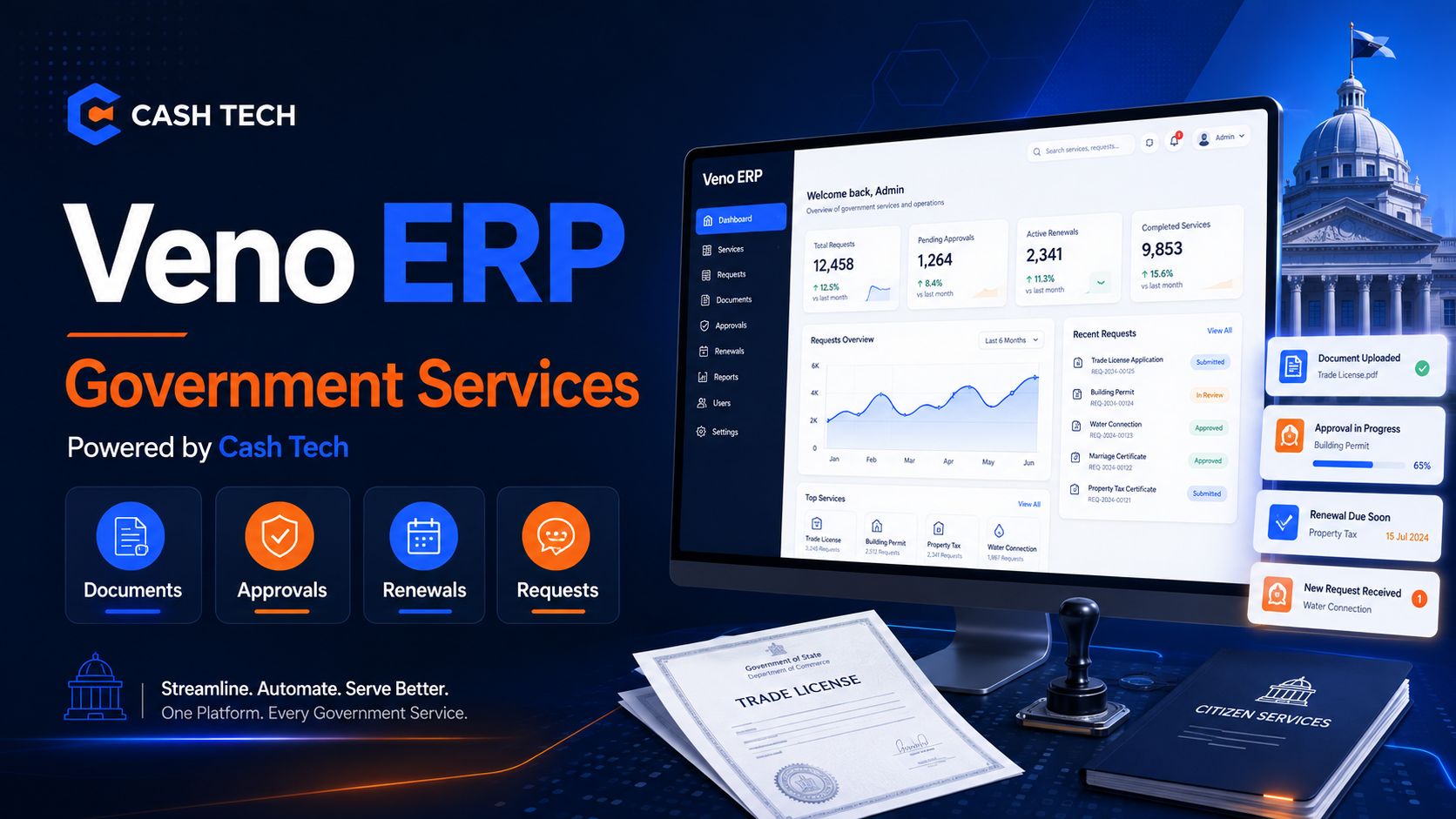 Veno ERP Government Services